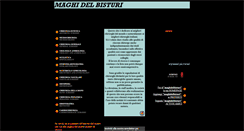 Desktop Screenshot of maghidelbisturi.it